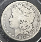 1892 CC MORGAN DOLLAR