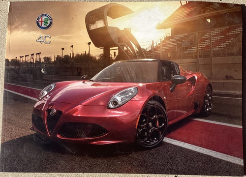 2018 Alfa Romeo 4C Coupe 4C Spider sales Brochure catalog