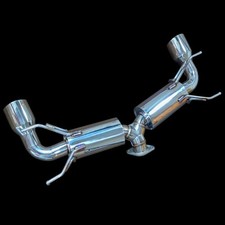 Mazda MX5 Mk3 2.5" Race Twin Exit Catback Exhaust, 05-15
