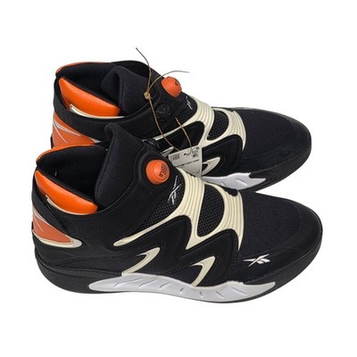 Reebok Instapump Fury Zone Basketball Shoes Black Orange Mens Size - Main Image