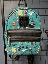 Loungefly Disney The Nightmare Before Christmas NBC AOP Mini Backpack - NWT