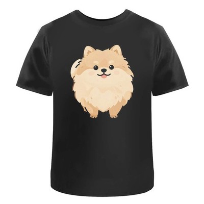 'Chibi Style Pomeranian' Unisex T-Shirt -  100% Cotton (S-XXL) (TA060595)