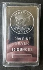 Sunshine Minting 10oz Silver Eagle Bar in a Plastic Envelope
