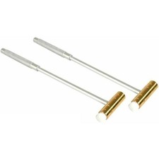 2 Nylon  Brass Hammer 9 15/16" Hobby Craft Jewelers Jewelry Repair Tools