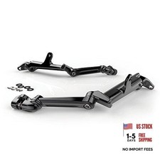 Ciro Floorboard Highway Peg Mounts with Black...