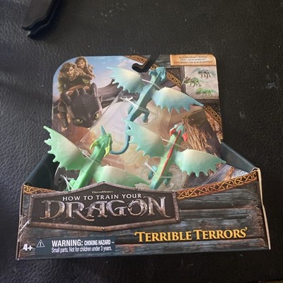 How to Train Your Dragon TERRIBLE TERRORS 3 Pack Live Action Figure Set NEW