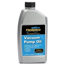 FIELDPIECE  Refrigerant Evac Pump Oil,1 qt,Bottle 819UL3