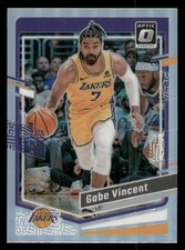Gabe Vincent 2023-24 Donruss Optic #36 Holo Los Angeles Lakers