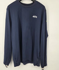 Nike On-Field Seatle Seahawks Long Sleeve Shirt Dri-Fit NFL Blue Mens XL Thermal