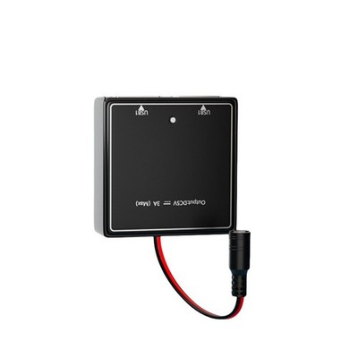 Portable Solar Panel Charger Dual USB with 5V3A Output Voltage Regulator