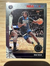 2019 Panini NBA Hoops Premium Stock Naz Reid Rookie 253