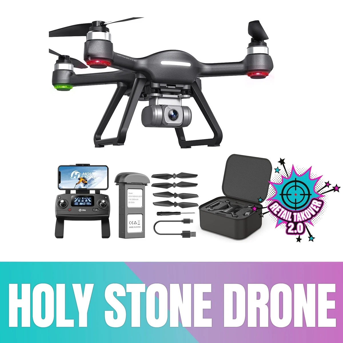Holy Stone HS700 Camera Drones for sale - eBay