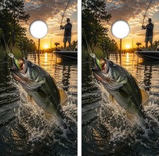 Bass Fishing Cornhole Board Wrap LAMINATED Decal Vinyl Sticker 5065