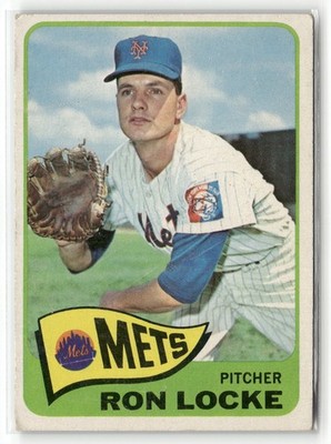 1965 Topps High Number - Ron Locke #511 New York Mets Lower Grade