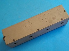 Metal box suitable for RF filter ~ With SO239 sockets ~ 2.60" x 2.60" x 10.00"