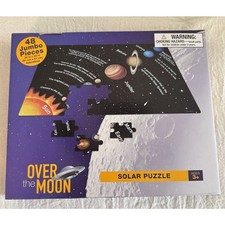 NEW Solar System 48 Piece Jigsaw Puzzle Ages 3 Over The Moon NIB
