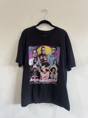 Miami Bash 2021 Men s Latin Artist Graphic All Occasion Tee SzXL