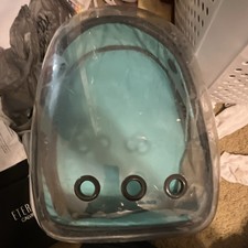 Transparent Pet Carrier Backpack Breathable Space Capsule Cat Dog Bag