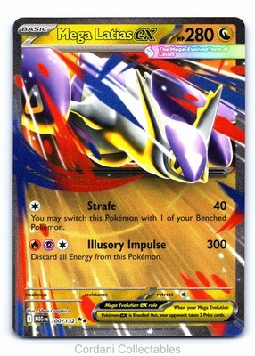 Mega Latios EX 100/132 - Mega Evolutions - Pokemon Karte - Near Mint