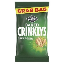 Jacob's Cheese & Onion Mini Cheddars Box of 30 x 45g GRAB BAG Home/Pub Supplies