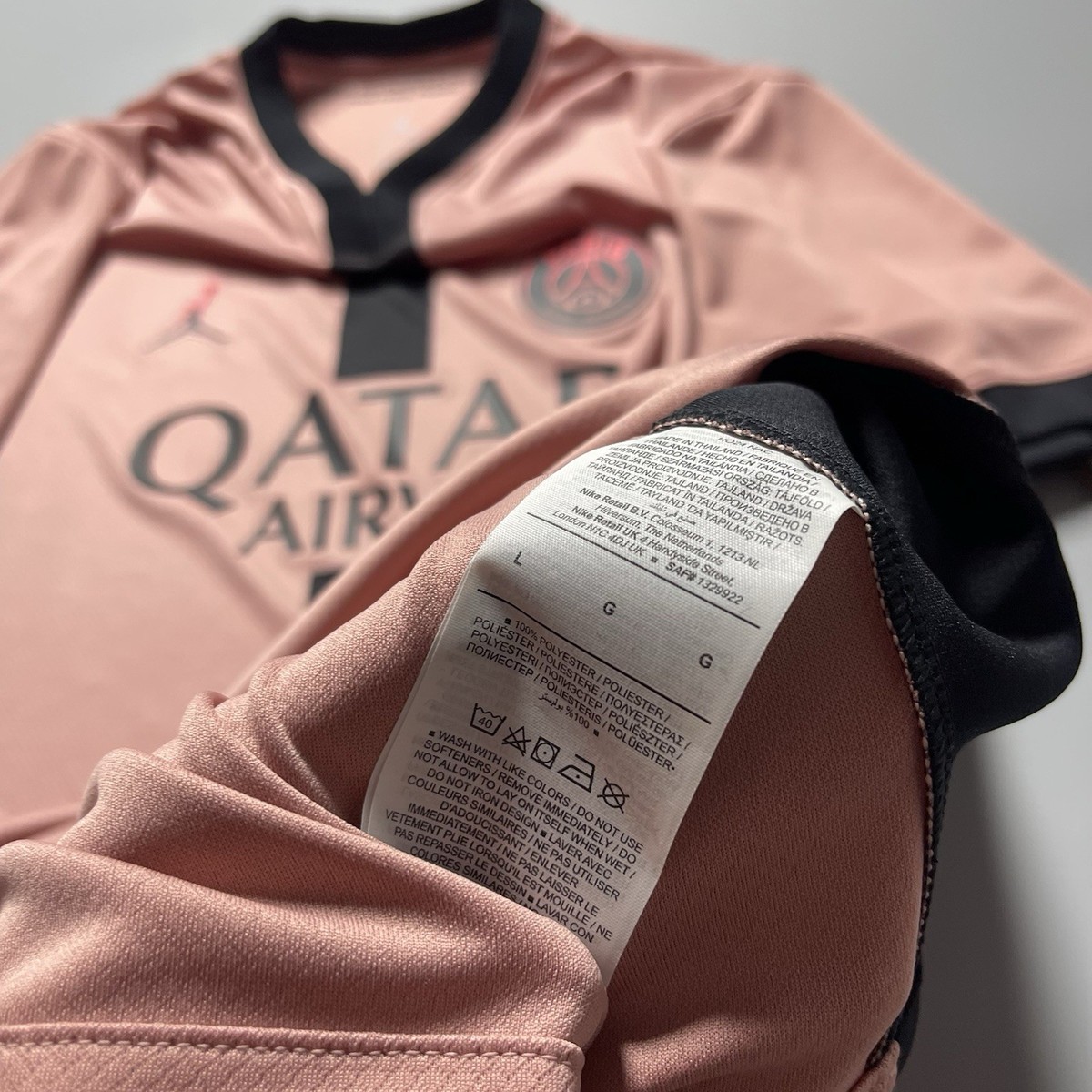 PSG NIKE 2024/2025 FOOTBALL THIRD JERSEY #14 DESIRE DOUE SIZE “L