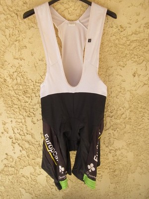 Kombi Radlerhose EUROPCAR LG weiß schwarz Shorts G L