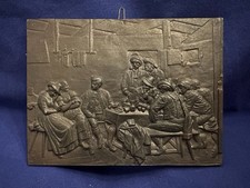 Sztuka żelaza obraz żelazny wg Franza von Defreggera 1 z 2 823 gramów