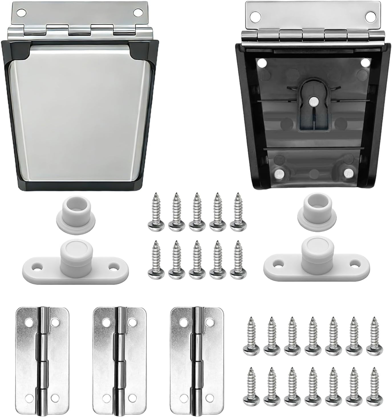 Hinges & Latch Replacement Kit For Igloo - Stainless Steel &