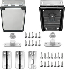Cooler Hinges  Latch Replacement Kit for Igloo - Stainless Steel  ABS Parts wi