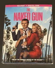 Naked gun (2025) Blu-Ray+ Digital and Slip Cover New