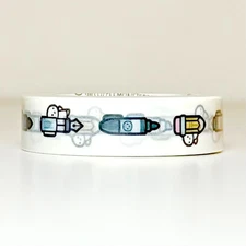 NEW TCMC The Coffee Monsterz Co Pens & Pencils 12mm Washi Tape Roll