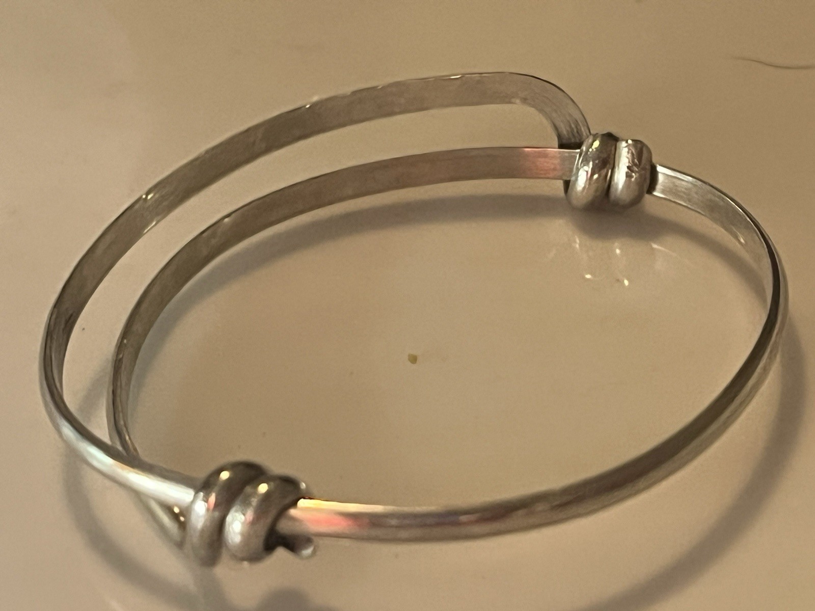 VTG Sterling Silver Solid Wrapped 9” Multi Size A… - image 13