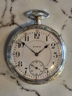 Old Antique Vintage 14k GF 16S ELGIN 17J ADJUSTED Pocket Watch w/Railroad Case