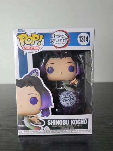🔥Funko Pop! Demon Slayer: Shinobu Kocho #1314 Special Edition W/Protector!🔥