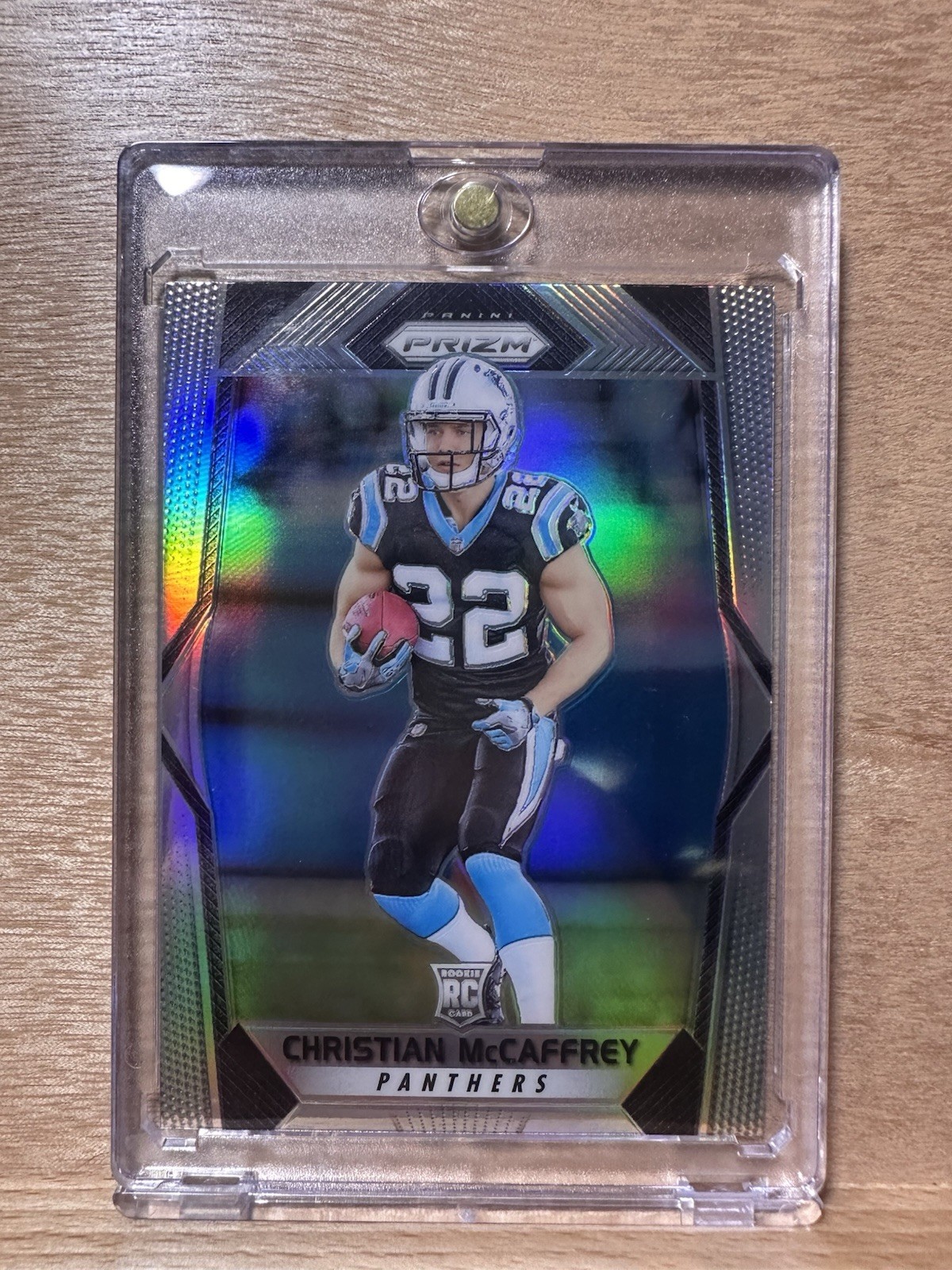 Panini 2017 Prizm Rookies Christian McCaffrey Panthers #249 Rookie Base