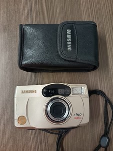 Samsung Fino 700XL 35mm Compact Film Camera Tested Working Zoom 38-70mm + Case