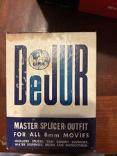 Dejur Master Splicer Outfit 8mm Film Splicer Console Tabletop Model