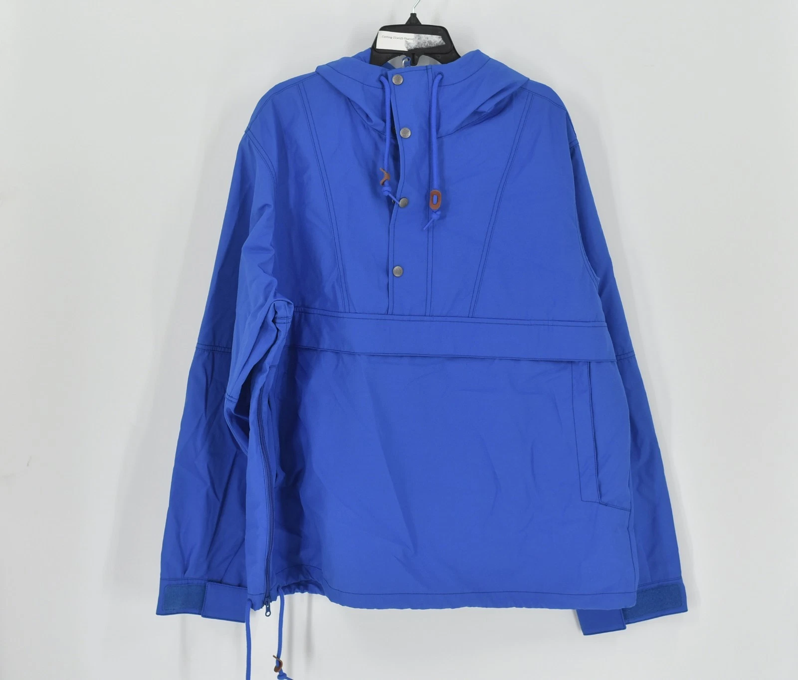 Men's Alpine Design Anorak Windbreaker Blue Size Small