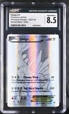 Dialga EX 122/119 Secret Rare Holo Phantom Forces Pokemon CGC 8.5 Nm/Mint+ on eBay