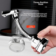Kitchen Faucet Swivel Extension 7.5/16 cm Stainless Steel Rotating Spray Head
