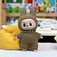 Doll Clothes Accessories Set for Labubu Plush Doll,Fits43cm Dolls (No Doll)