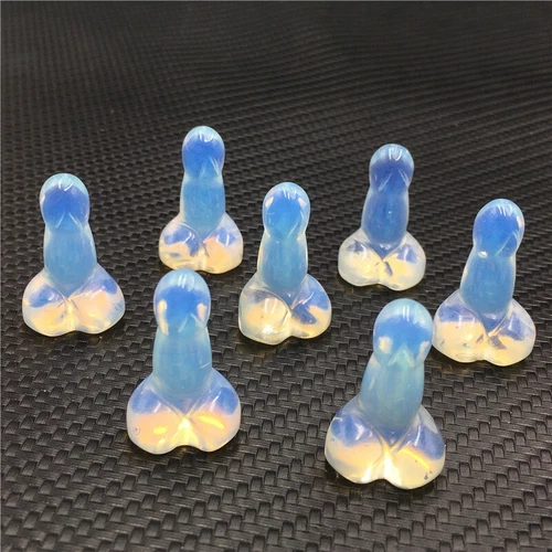 Wholesale Natural mix mini Penis Carved quartz Crystal Massager Wand Healing - Picture 166 of 296