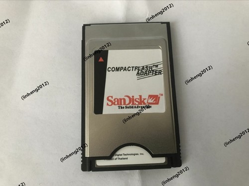 WD SILICONDRIVE 256 MB CompactFlash + Tarjeta PC ATA PC PCMCIA Adaptador Máquinas JANOME - Imagen 2 de 2