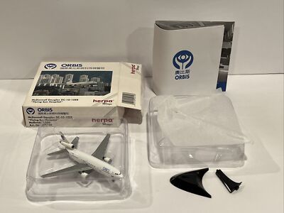 orbis flying eye hospital 1/500 激レア 非売品 1:500 Herpa Orbis Eye Hospital Airlines Douglas DC 10 ER Jet Toy