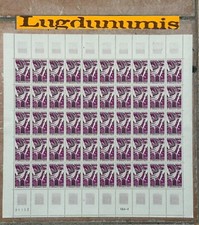 Planche Timbre N° 1571 50 Timbres 1968 40 C. La Tour Blanche de Salonique Grèce