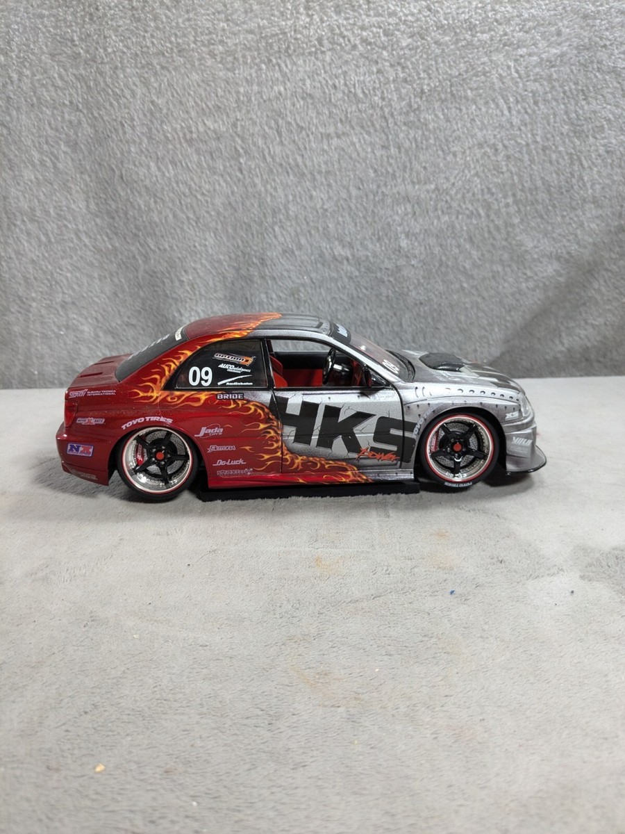 ミニカー JDM TUNERS 2012 SUBARU IMPREZA WRX STI 2012 Subaru Impreza WRX STI Red 