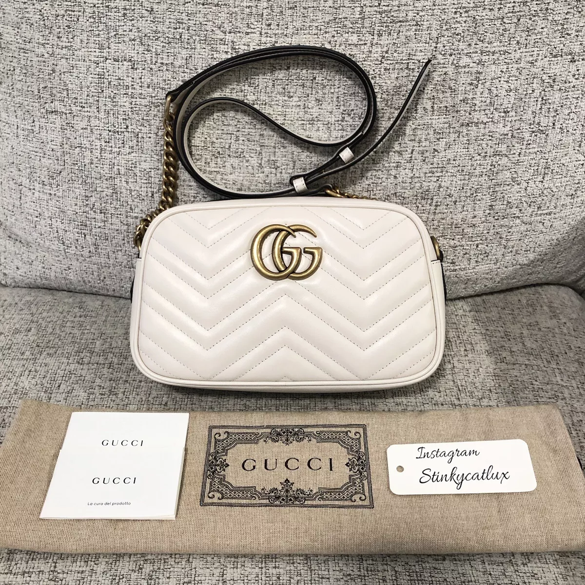 GG Marmont small matelassé-leather shoulder bag | Gucci