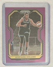 2021 Panini Prizm WNBA Purple Prizm /99 Stefani Dolson #58 Chicago Sky