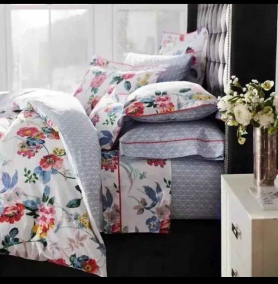 Anne De Solene MADELINE One Boudoir Sham Floral/Geometric Pattern. New! - Image 3 of 4