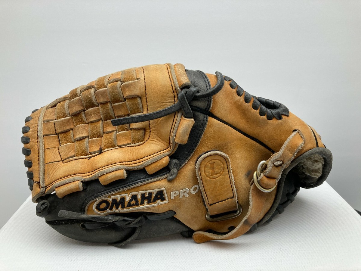 TPX Omaha Pro Louisville Left Handed baseball glove mitt OPX 1200